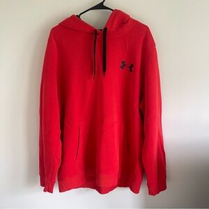 Under Armour red pullover hoodie
